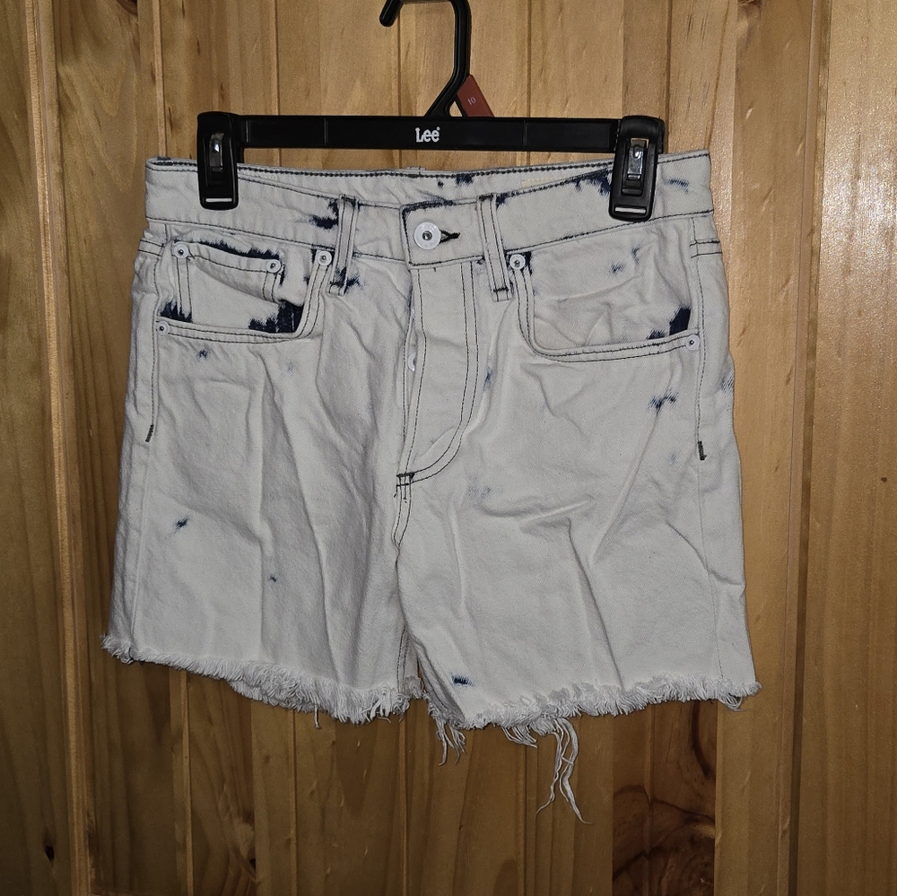 Rag & Bone Half Moon Rosa Shorts Mid Rise 23
